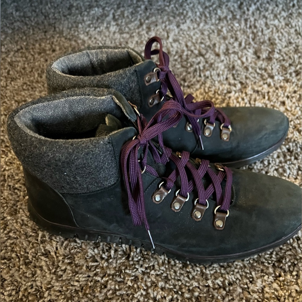 Women's Dark Grey Cole Haan Waterproof Boots